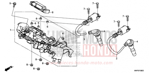 BOBINE D'ALLUMAGE CBR500RAM de 2021
